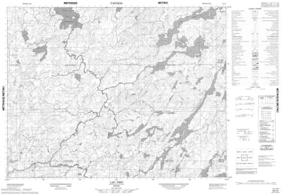 032J04 - LAC OMO - Topographic Map