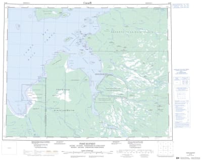032M - FORT-RUPERT - Topographic Map