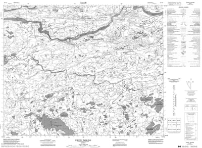 033C04 - CHUTE TALKING - Topographic Map