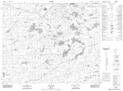 033C12 - LAC CONN - Topographic Map