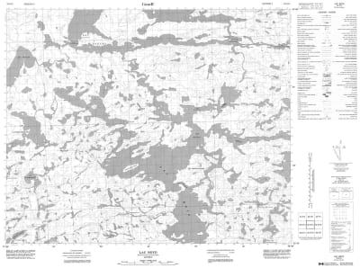033C15 - BOYD LAKE - Topographic Map