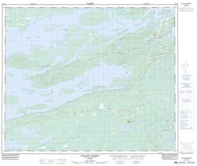 033F09 - COLLINE MASSON - Topographic Map
