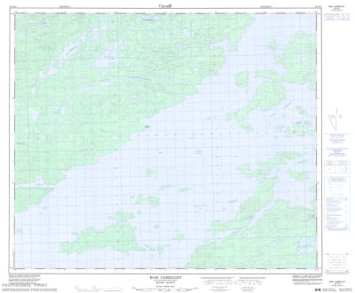 033F15 - BAIE CARBILLET - Topographic Map