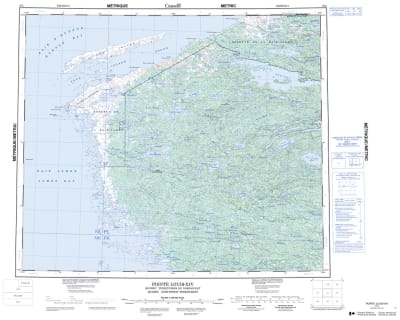 033L - POINTE LOUIS-XIV - Topographic Map