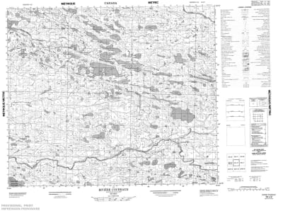 033L02 - RIVIERE COUREAUD - Topographic Map