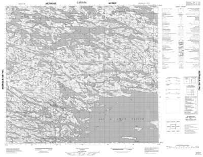034B07 - NO TITLE - Topographic Map