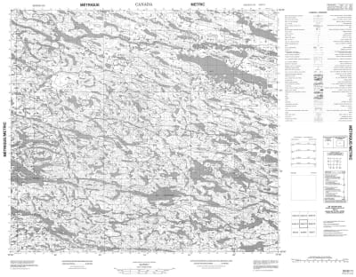 034B11 - NO TITLE - Topographic Map