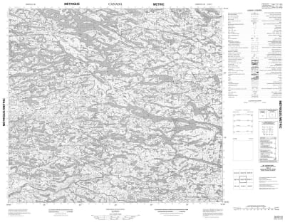 034B12 - NO TITLE - Topographic Map