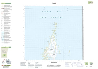 034E12 - KIDNEY ISLAND - Topographic Map