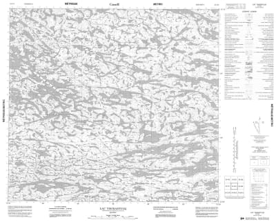 034G04 - LAC TIKIRARTUUQ - Topographic Map