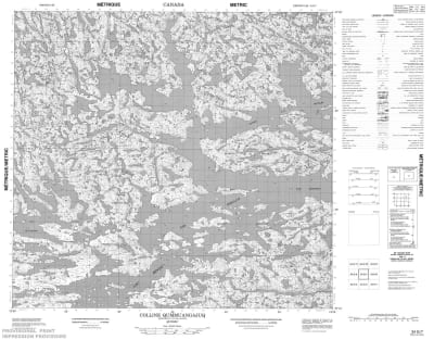 034G07 - COLLINE QUMMUANGAJUALUK - Topographic Map