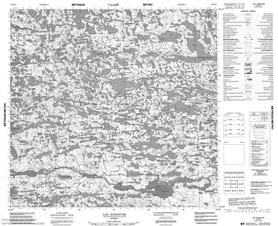 034K10 - LAC IGAVAVVIK - Topographic Map