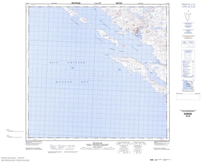 034L08 - INUKJUAK - Topographic Map