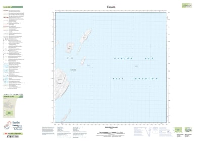 034M13 - BRONSON ISLAND - Topographic Map