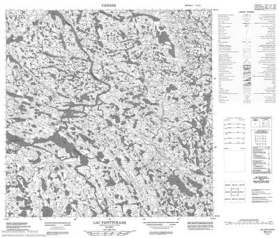 035C02 - LAC PAPITTUKAAQ - Topographic Map