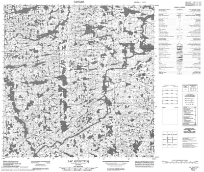 035C07 - LACS QUUKITTUQ - Topographic Map