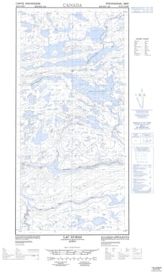 035G07E - LAC DUMAS - Topographic Map
