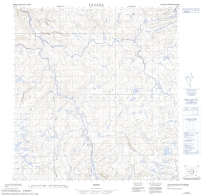 035G14 - NO TITLE - Topographic Map