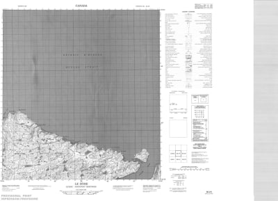035J05 - LE DOME - Topographic Map