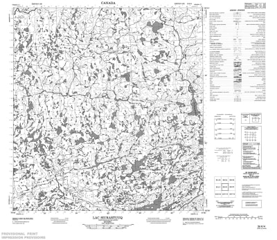 035K04 - LAC SIURARTUUQ - Topographic Map