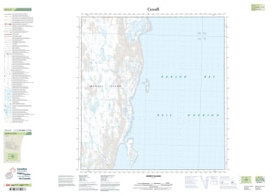 035L03 - AWREY ISLAND - Topographic Map