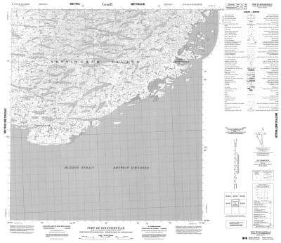 035N04 - PORT DE BOUCHERVILLE - Topographic Map