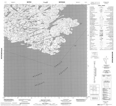 035N07 - PRICKET POINT - Topographic Map