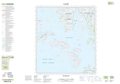 035P09 - HECTOR ISLAND - Topographic Map