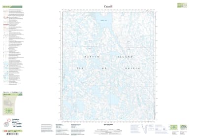 036A13 - QALLIK LAKE - Topographic Map
