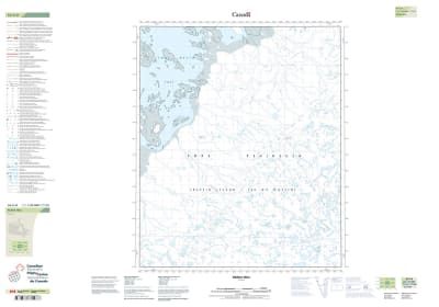 036G08 - KEEKA HILL - Topographic Map