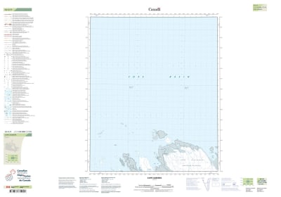 036G09 - CAPE ALBERTA - Topographic Map