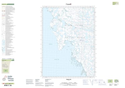 036P15 - WEEKS BAY - Topographic Map