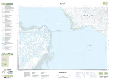 037C08 - TIKERARSUK POINT - Topographic Map
