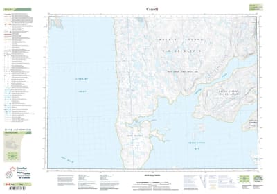 037C15 - ISORTOQ FIORD - Topographic Map