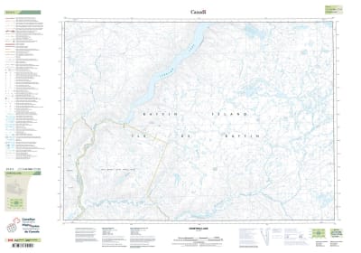 037F01 - ISORTOQ LAKE - Topographic Map