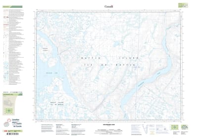037F11 - COCKBURN LAKE - Topographic Map