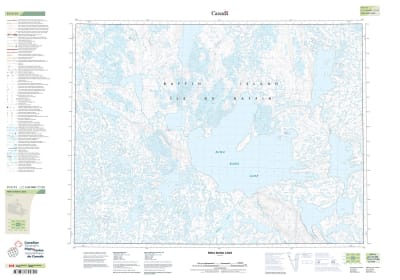 037F13 - NINA BANG LAKE - Topographic Map
