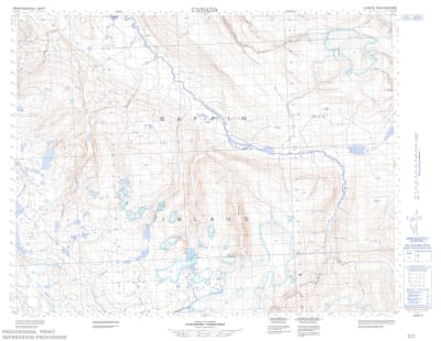 037G10 - NO TITLE - Topographic Map
