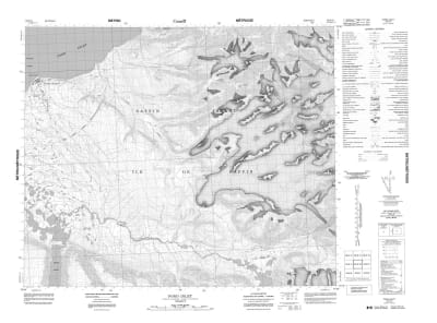 038B10 - POND INLET - Topographic Map