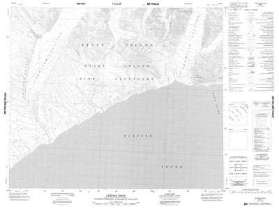 038B14 - AKTINEQ CREEK - Topographic Map