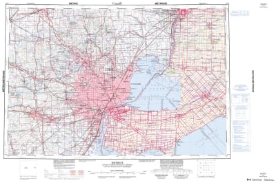 040J - DETROIT - Topographic Map