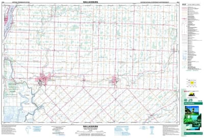 040J09 - WALLACEBURG - Topographic Map