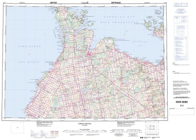 041A - OWEN SOUND - Topographic Map