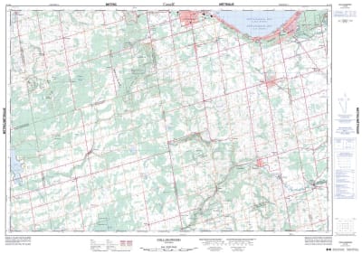 041A08 - COLLINGWOOD - Topographic Map