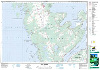 041A14 - CAPE CROKER - Topographic Map