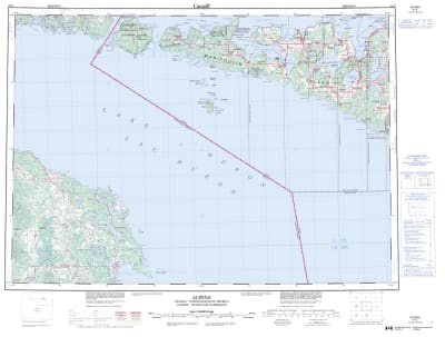 041G - ALPENA - Topographic Map