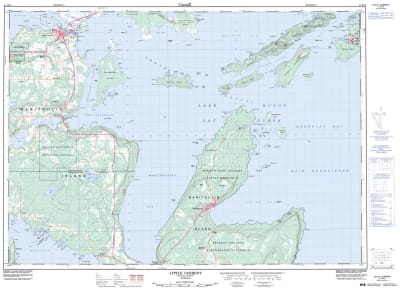 041H13 - LITTLE CURRENT - Topographic Map