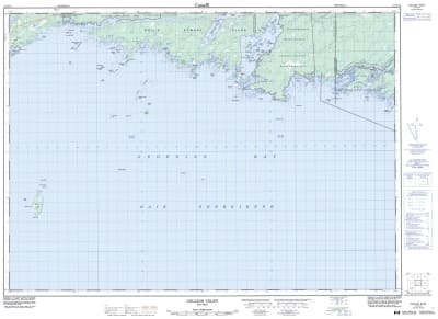 041H14 - COLLINS INLET - Topographic Map