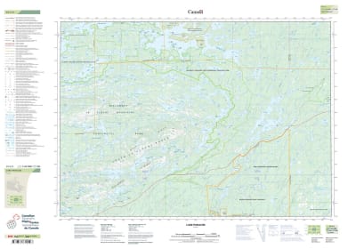 041I03 - LAKE PANACHE - Topographic Map