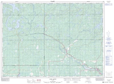 041I09 - GLEN AFTON - Topographic Map
